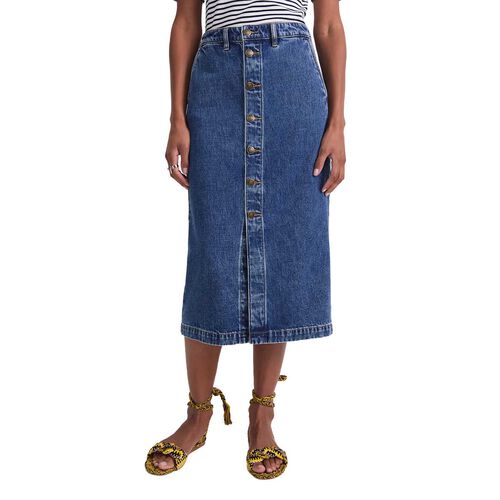 Sportscraft Allegra Denim Midi Skirt